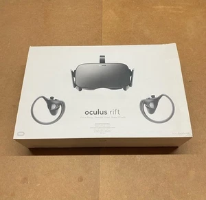 Oculus Rift CV1 VR Brille mit 2 Controllern und 2 Sensoren OVP - Bild 1 von 8