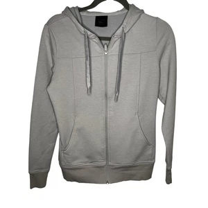 HYLETE Womens Gray Full Zip Hoodie Sweatshirt Activewear Size Small - Picture 1 of 7