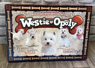 Westie-Opoly Board Game Celebrating The West Highland Terrier (sealed contents) - Image 1 of 4