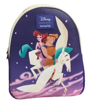 Loungefly 迪士尼 Hercules Meg & Hercules 迷你背包 全新 Pegasus — 第 1/4 张图片