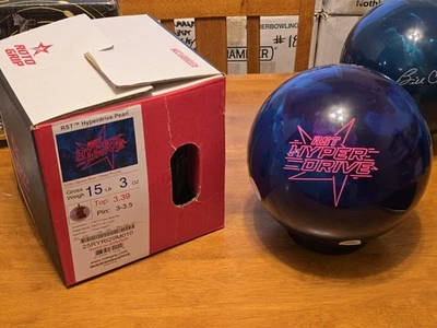 Roto Grip RST HyperDrive Pearl - LESS THAN 2 GAMES - single-drill - RH - 15lbs - Image 1 of 4