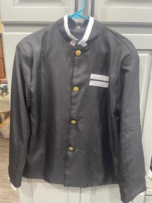 Косплей, куртки, пальто и плащи аниме черный унисекс костюмы - Изображение 1 из 4