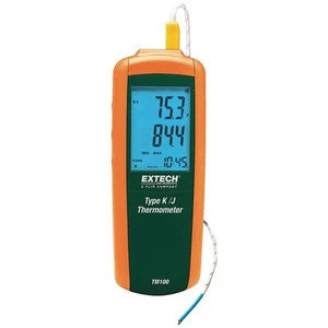 EXTECH TM100 Thermocouple Thermometer,1 In,Type J, K 5GCD1 - Picture 1 of 1