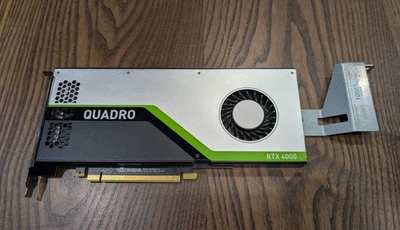PNY NVIDIA QUADRO RTX 4000 VIDEO CARD | VCQRTX4000 | 8GB GDDR6 - Image 1 of 4
