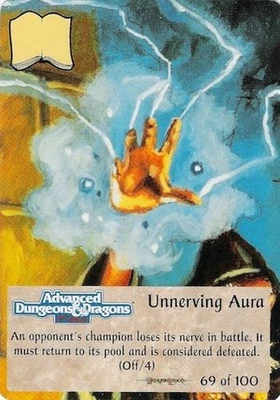 Unnerving Aura 69/100 - Dragonlance Spellfire CCG TSR, Inc. 1994 - Immagine 1 di 4