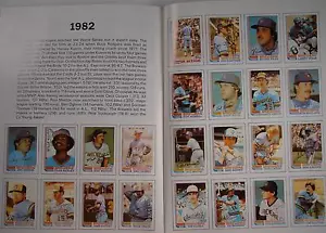 1987 TOPPS/SURF BASEBALL CARD BOOK MILWAUKEE BREWERS - Picture 1 of 1