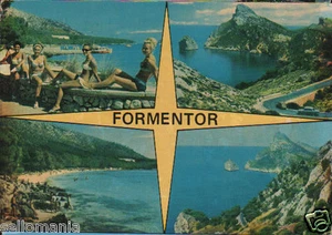 POSTAL DE FORMENTOR MALLORCA BALEARES POSTCARD POSTKARTE                 CC02928 - Picture 1 of 1
