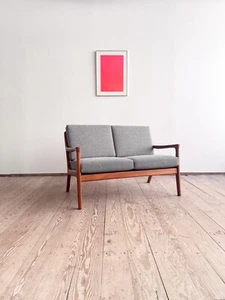 Mid Century 2-Sitzer Sofa, Danish Design aus Teak, Denmark - Bild 1 von 15