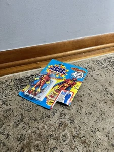 Super Powers Red Tornado 1985 Kenner DC Comics 23back Actionfigur Spielzeug versiegelt - Bild 1 von 24