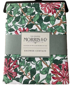 William Morris & Co ~ Duschvorhang ~ Original Design ~ 72 "x 72" ~ 100 % Baumwolle ~ Neu mit Etikett ~ - Bild 1 von 6