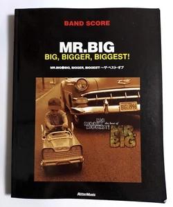 MR.BIG BIG,BIGGER,BIGGEST! BAND SCORE JAPAN GUITAR TAB - Picture 1 of 4