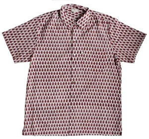 Mens Summer Shirt - Bindi Spot - 100% cotton - Picture 1 of 2