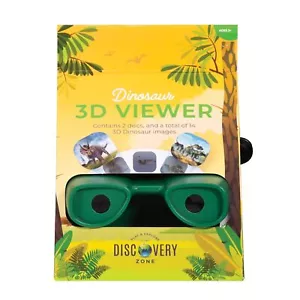 Discovery Zone 3D Viewer Animal Dinosaur 14 Jurassic Image Viewfinder Set - Picture 1 of 4