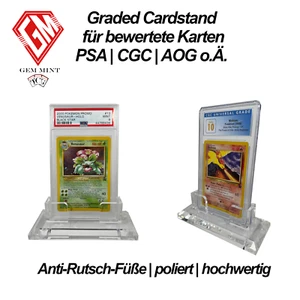 Graded Acryl Ständer für bewertete Karten wie PSA, CGC, AOG, PGS