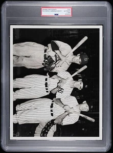 1940's Pee Wee Reese Gordon Dickey Authentic Type 1 Photo 8x10 PSA Encapsulated - Bild 1 von 2