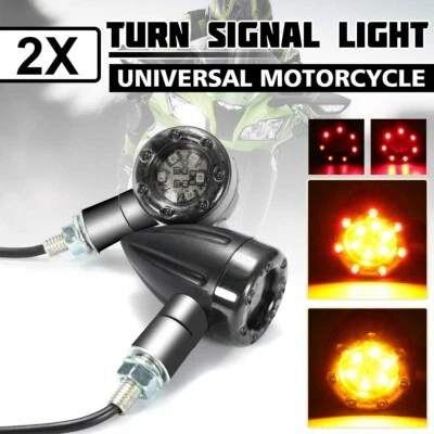 2X 3in1  Motorrad Blinker Rücklicht Bremslicht Universal Für Quad ATV Roller - Bild 1 von 4
