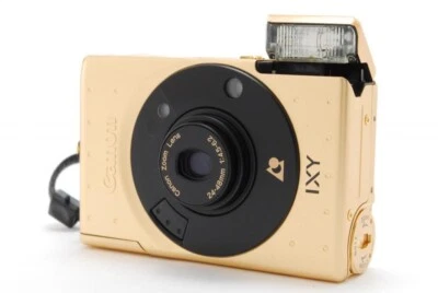 Rare [ Unused in Box] Canon IXY 240 Limited Edithion 60th Gold Film Camera JAPAN - Image 1 of 4