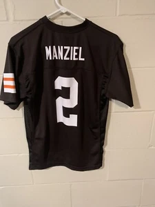 Johnny Manziel Cleveland Browns Football Jersey #2 Size Youth Large 14/16 - Picture 1 of 5