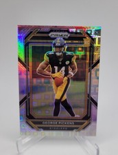 2022 Panini Prizm George Pickens Pandora Prizm Rookie Card 155/400 #329 Steelers