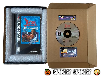 X-COM UFO Defense PS1 Long Box - NTSC-U/C USA VGC CIB with Reg - Tracked - Image 1 of 4