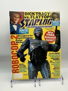 Starlog Magazine No. 157 August 1990 Vintage Sci-Fi Robocop 2 Flatliners - Picture 1 of 6