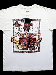 Grateful Dead Shirt T Shirt Vintage 1995 Spring Tour Skeleton Drums Space GDM XL - Picture 1 of 11
