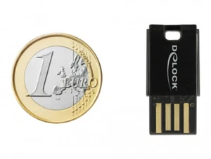 Delock Czytnik kart USB Micro SD SDHC SDXC Karty zbudowane podobne do Kingston fcr-mrg2 - Zdjęcie 1 z 7