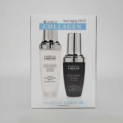 DANIELLE LAROCHE 抗衰老双胶原保湿面部及去缓冲眼部精华 — 第 1/4 张图片
