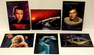 "STAR TREK " TRADING CARD Set (6-pc) Skybox Master Series (1993) - Picture 1 of 2