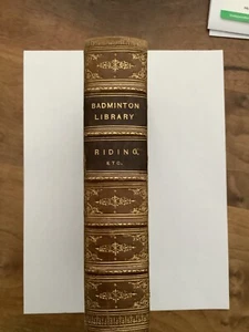 The Badminton Library Riding Polo by Captain Weir 1891 Illustrated - Picture 1 of 14