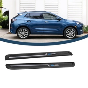 2 PIEZAS estribo apto para Buick Encore GX 2024 2025 escalón lateral Nerf bar escaleras - Imagen 1 de 5