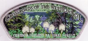 Crossroads of the West 2022 SA-28 Caribou-Targhee Nat. Forest CSP Mint FREE SHIP - Picture 1 of 1