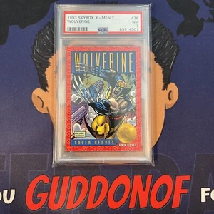 PSA 7 NEAR MINT 1993 Skybox X-Men 2 Wolverine #36 - Bild 1 von 3