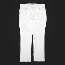 LEVI'S 512 Womens White Denim Slim Straight Jeans W32 L27