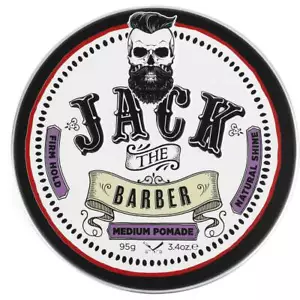 Jack The Barber Men Hair Styling Medium Pomade Firm Hold Natural Shine 95g - Bild 1 von 3
