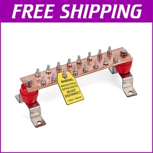 Comprehensive 900A Grounding Busbar Kit with Insulators & Installation Hardware - Picture 1 of 10