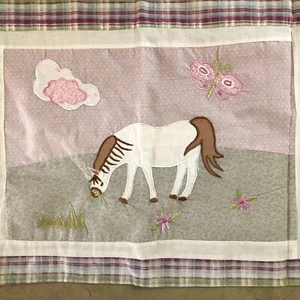 Girl’s Room Wall Hanging, Horse Lover, 70”x19 1/2” - Picture 1 of 7