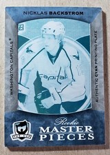 2007-08 The Cup Nicklas Backstrom Cyan Printing Plate Rookie 1/1 Capitals RC