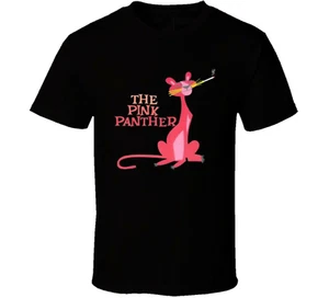 The Pink Panther Movie Cartoon T Shirt All Size S-4XL Gifl For Fan SG202 - Picture 1 of 3
