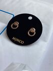 Authenic Mimco Circlet Rose Gold Stud With Tag Dust Bag RRP $49.99. Earrings