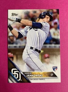 🐶 2016 Topps Travis Jankowski #184 RC San Diego Padres