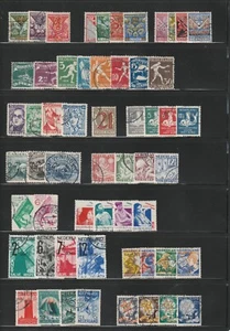 NETHERLANDS FINE LOT OF COMPLETE SETS FROM 30 AND 40'S USED, VERY FINE,  SEE!! - Picture 1 of 2