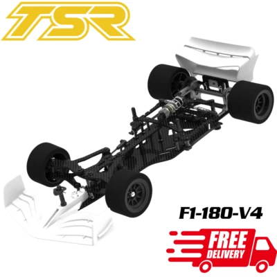 Team Saxo F1-180-V4 F1 RC Car Kit 1/10 2WD Formula One F 1 Racing Radio Control - Image 1 of 4