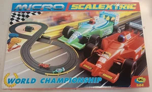 Vintage Micro Scalextric World Championship - Working Boxed Complete - Picture 1 of 13
