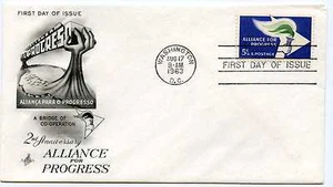 1234 Alliance for Progress ArtCraft FDC - Imagen 1 de 1