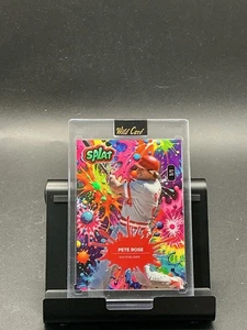 2024 Wild Card Splat Baseball 1/1 - Pete Rose - Foto 1 di 2