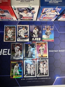 Lote de tarjetas Aaron Judge Topps & Bowman, 10 tarjetas NY Yankees 2022-20225 actualización - Imagen 1 de 11