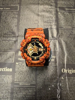 Casio G-Shock x Dragon Ball Z collaboration watch GA-110JDB-1A4JF From Japan - Image 1 of 4