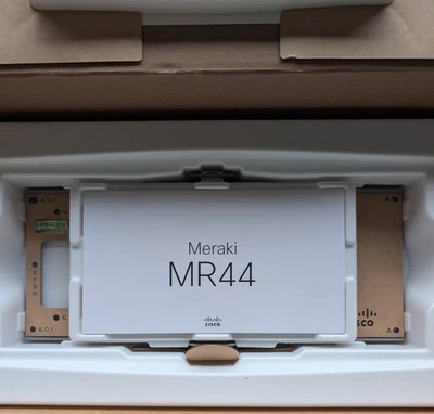 CISCO Meraki MR44-HW Cloud Managed Wireless Access Point 802.11ax Unclaimed NEW - Image 1 of 3