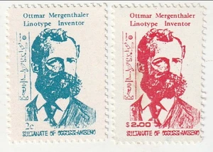 Occussi-Ambeno - Ottmar Mergenthaler set(M) - Picture 1 of 1